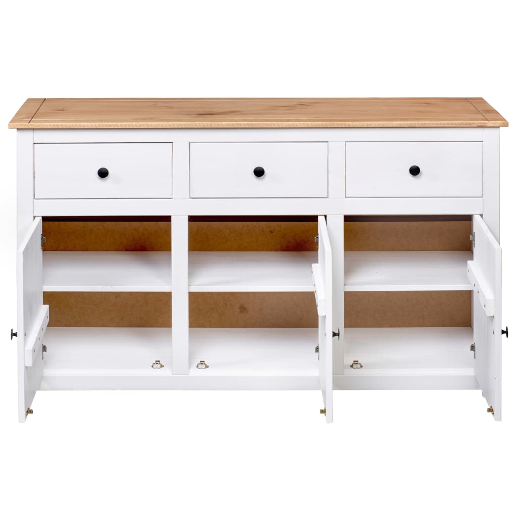 Sideboard 135X40X80 Cm Kiefernholz Panama