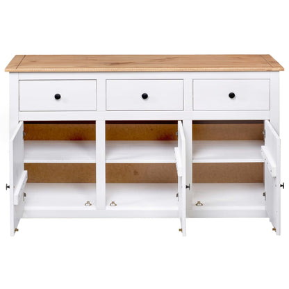 Sideboard 135X40X80 Cm Kiefernholz Panama