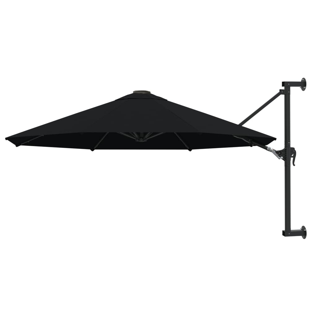 Sonnenschirm Zur Wandmontage Mit Metall-Mast 300 Cm