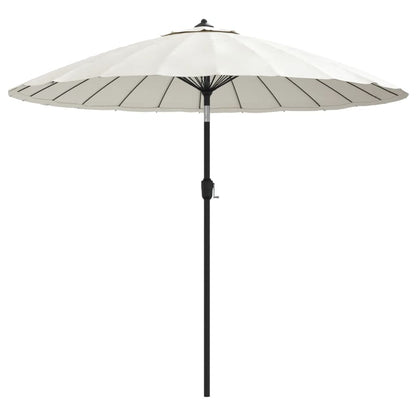 Sonnenschirm mit Aluminium-Mast 270 cm Grün