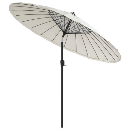 Sonnenschirm mit Aluminium-Mast 270 cm Grün