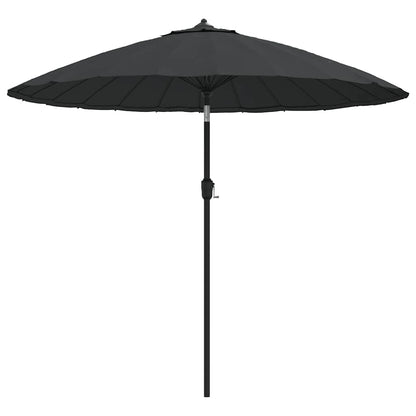 Sonnenschirm mit Aluminium-Mast 270 cm Grün
