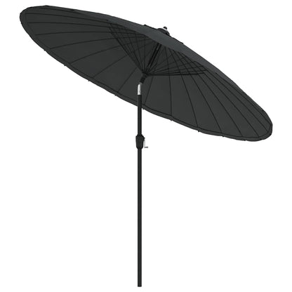 Sonnenschirm mit Aluminium-Mast 270 cm Grün