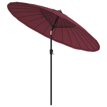 Sonnenschirm mit Aluminium-Mast 270 cm Grün