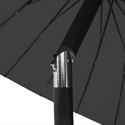 Sonnenschirm mit Aluminium-Mast 270 cm Grün