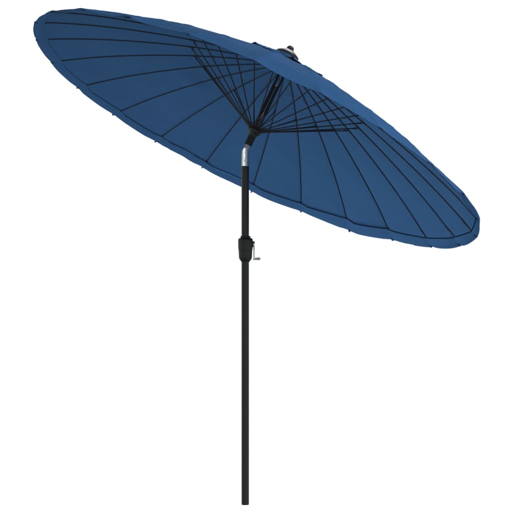 Sonnenschirm mit Aluminium-Mast 270 cm Grün