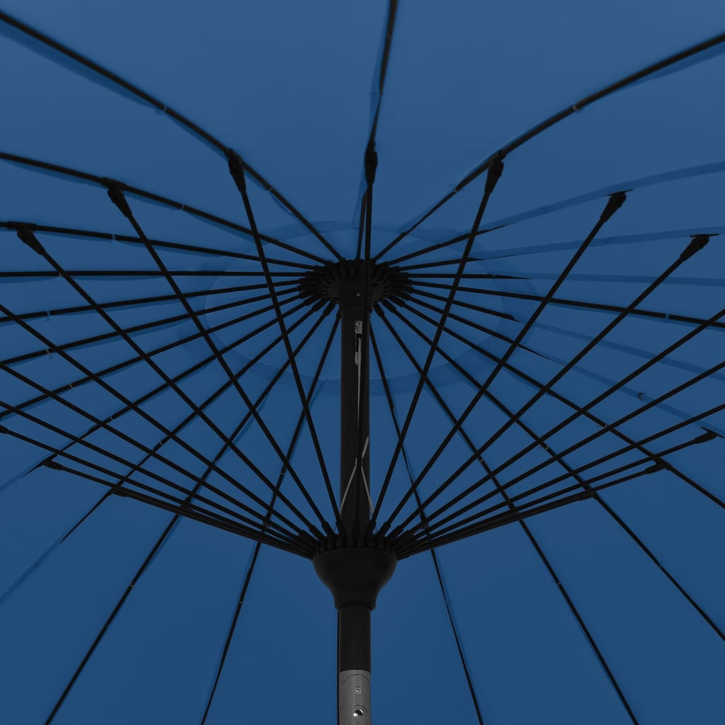Sonnenschirm mit Aluminium-Mast 270 cm Grün