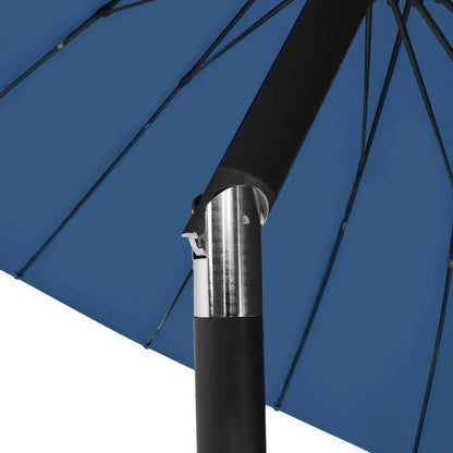 Sonnenschirm mit Aluminium-Mast 270 cm Grün