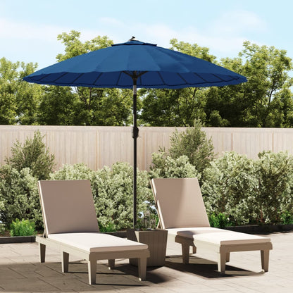 Sonnenschirm mit Aluminium-Mast 270 cm Grün
