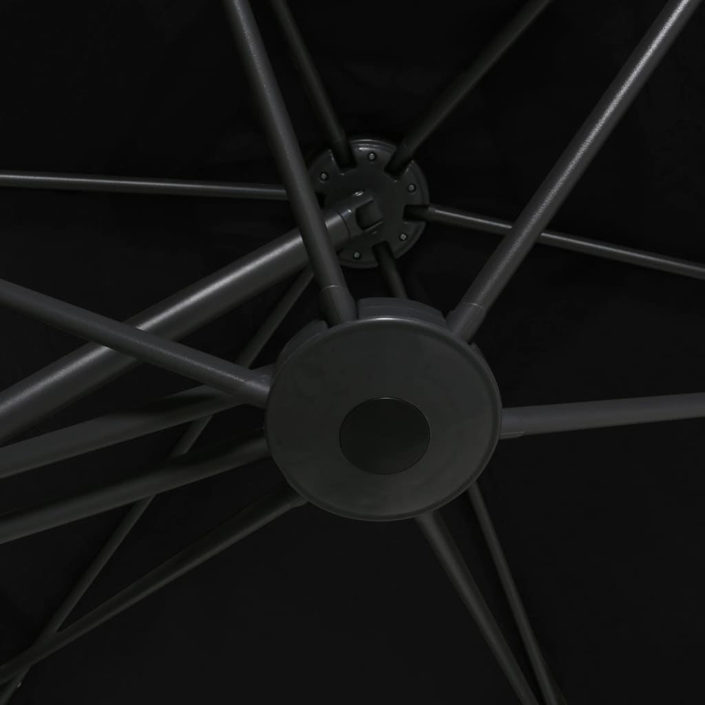 Sonnenschirm mit Stahl-Mast 300 cm Grün