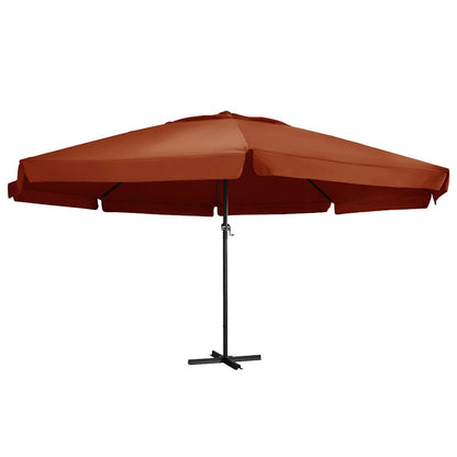 Sonnenschirm Mit Aluminium-Mast 600 Cm