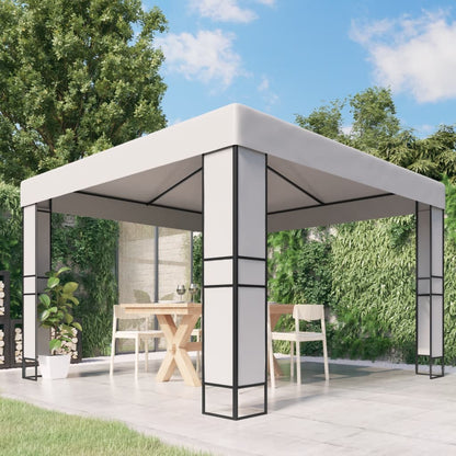 Pavillon Mit Doppeldach 3 X 3 M