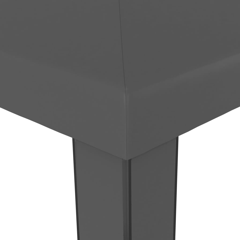 Pavillon mit Doppeldach 3 x 3 m Weiß