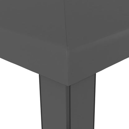 Pavillon mit Doppeldach 3 x 3 m Weiß
