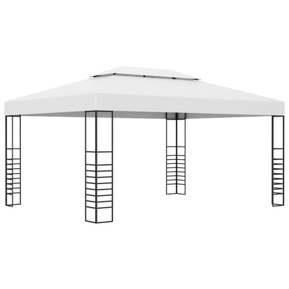 Gartenpavillon 6×3 m Weiß