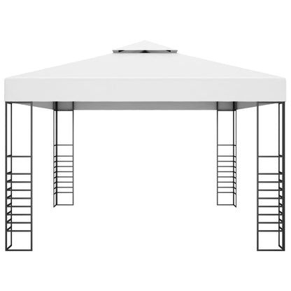 Gartenpavillon 6×3 m Weiß
