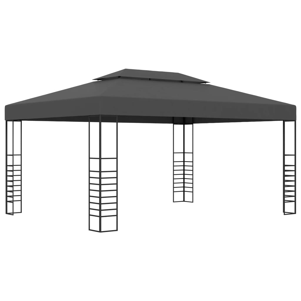 Gartenpavillon 6×3 m Weiß