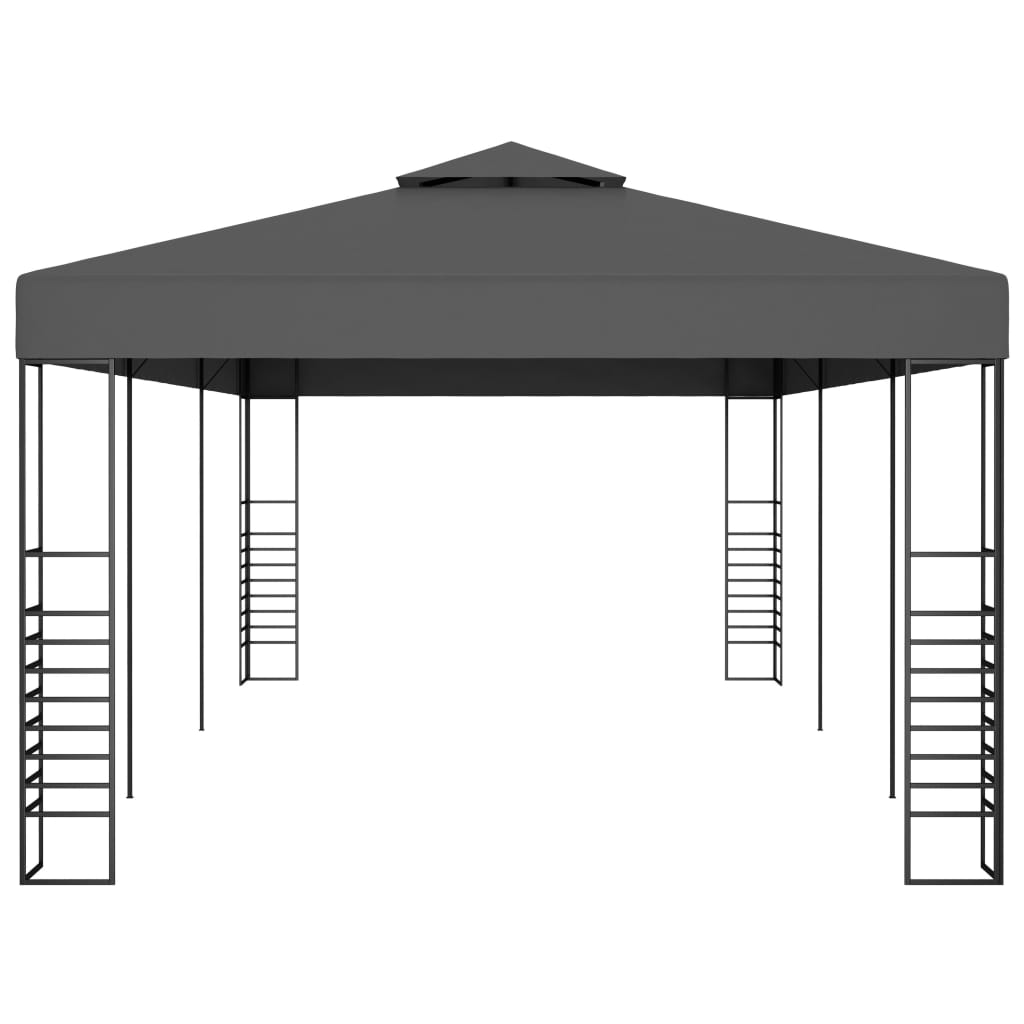 Gartenpavillon 6×3 m Weiß