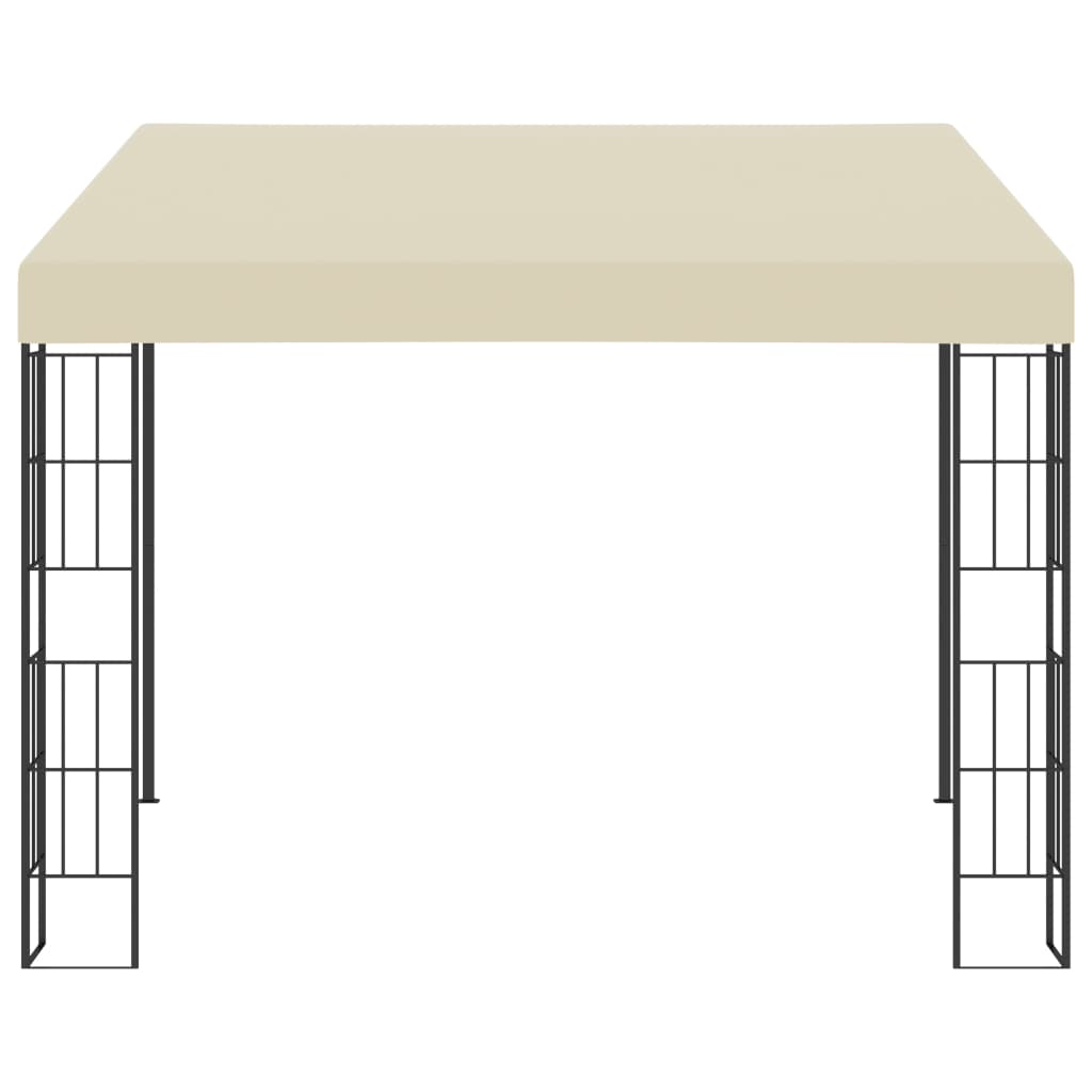 Wand-Pavillon 3x6 m Anthrazit Stoff