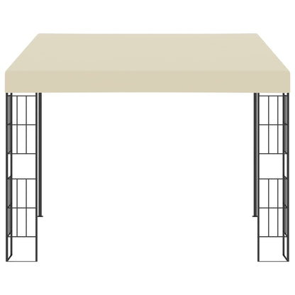 Wand-Pavillon 3x6 m Anthrazit Stoff