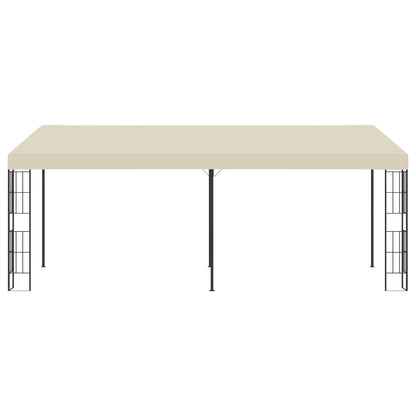 Wand-Pavillon 3x6 m Anthrazit Stoff