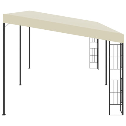 Wand-Pavillon 3x6 m Anthrazit Stoff