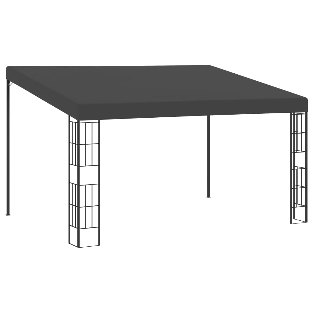 Wand-Pavillon 3x6 m Anthrazit Stoff
