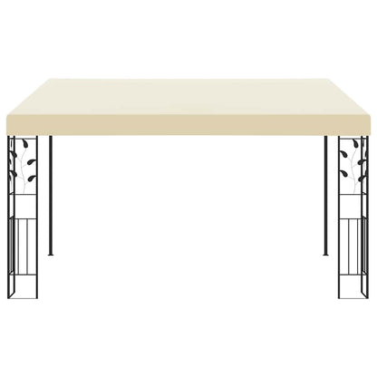 Wand-Pavillon 3x3x2,5 m Cremeweiß