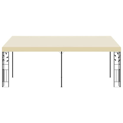 Wand-Pavillon 3x3x2,5 m Cremeweiß