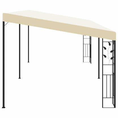 Wand-Pavillon 3x3x2,5 m Cremeweiß
