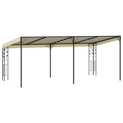 Wand-Pavillon 3x3x2,5 m Cremeweiß