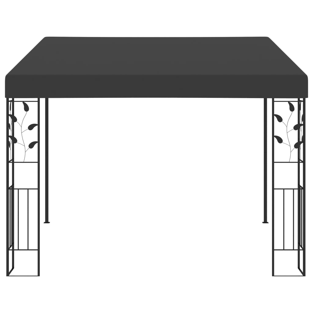 Wand-Pavillon 3x3x2,5 m Cremeweiß