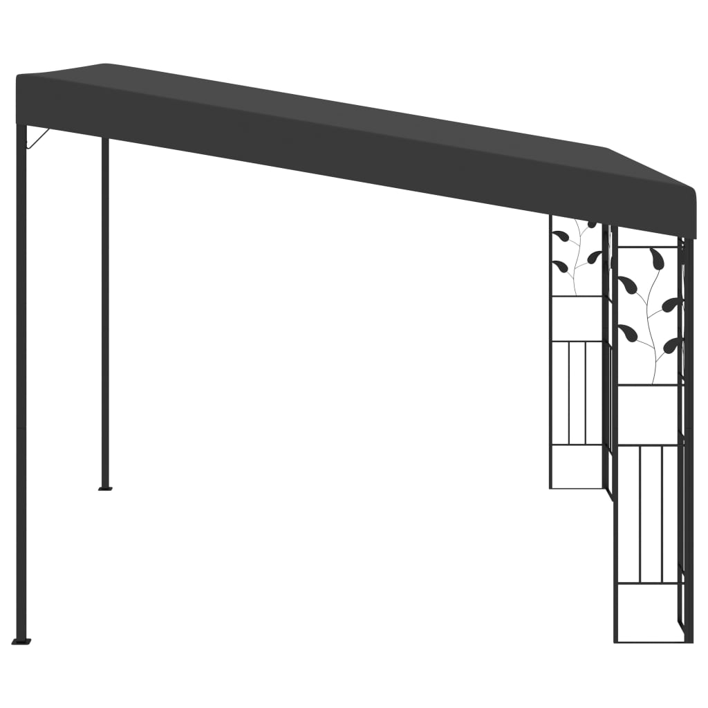 Wand-Pavillon 3x3x2,5 m Cremeweiß