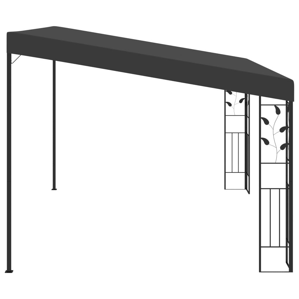 Wand-Pavillon 3x3x2,5 m Cremeweiß