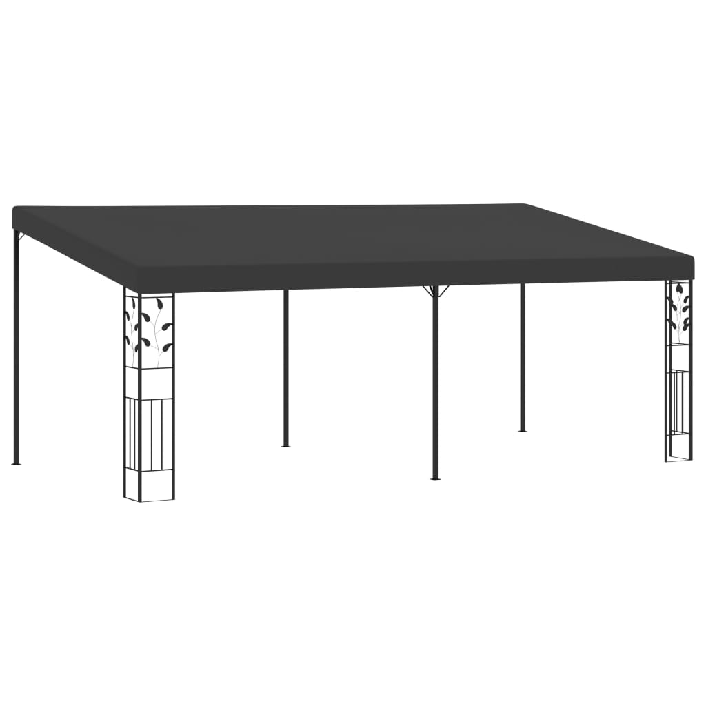 Wand-Pavillon 3x3x2,5 m Cremeweiß