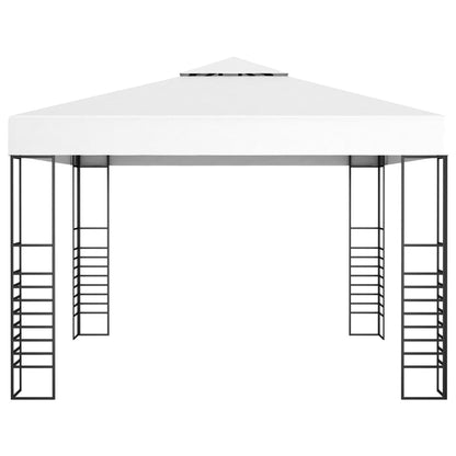 Gartenpavillon 6×3 m Weiß