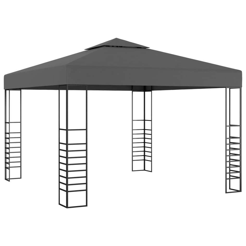 Gartenpavillon 6×3 m Weiß