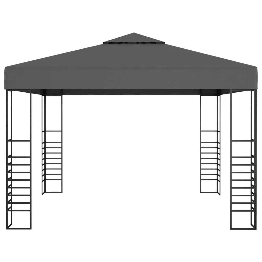 Gartenpavillon 6×3 m Weiß