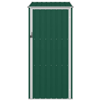 Gerätehaus Grün 87x98x159 cm Verzinkter Stahl