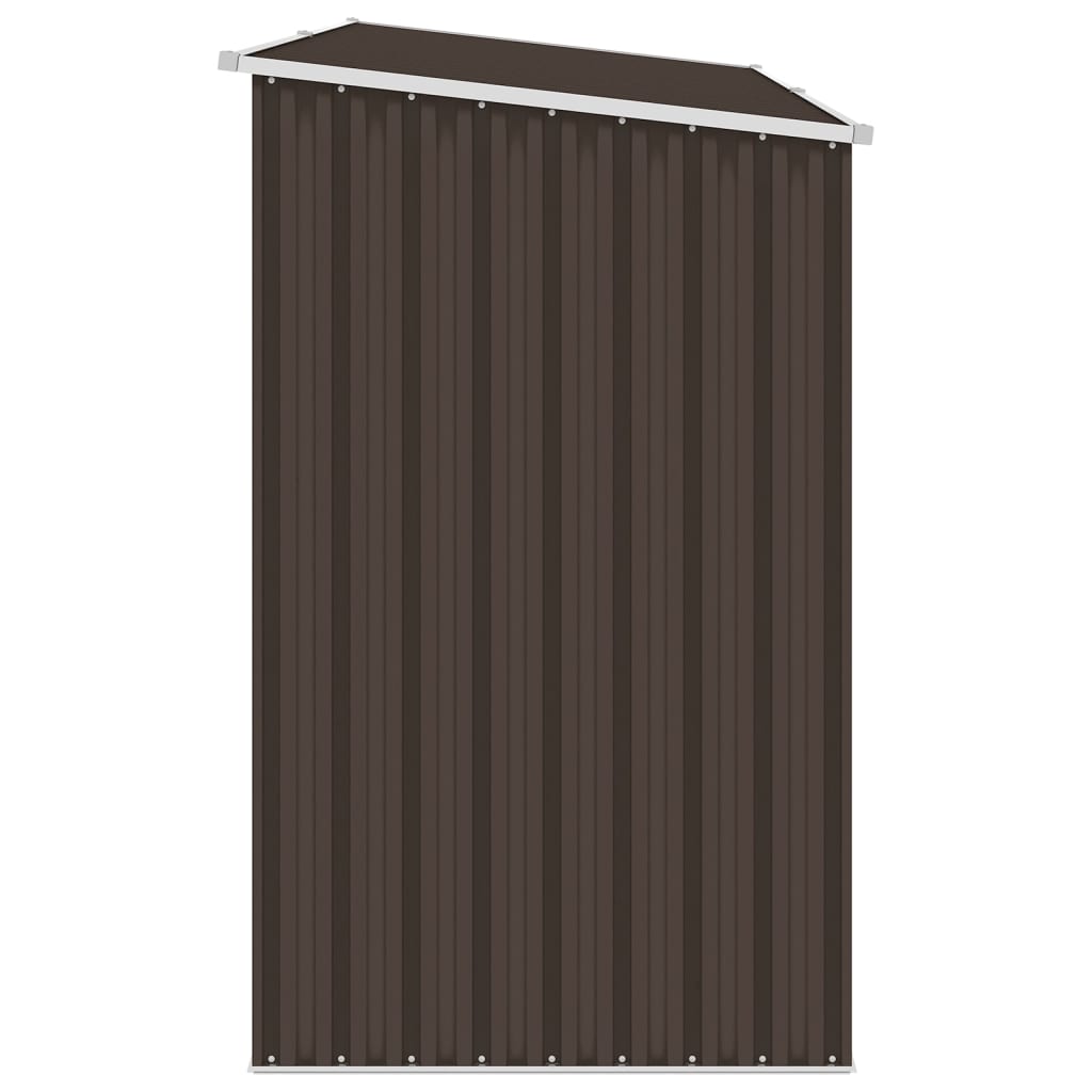 Garten Brennholzlager 245X98X159 Cm Verzinkter Stahl