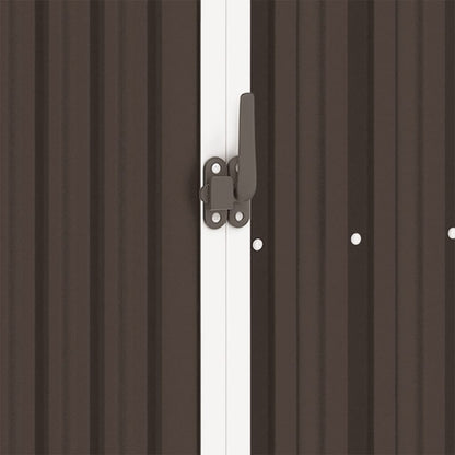 Garten Brennholzlager 245X98X159 Cm Verzinkter Stahl