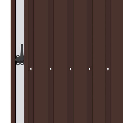 Garten Brennholzlager 245X98X159 Cm Verzinkter Stahl