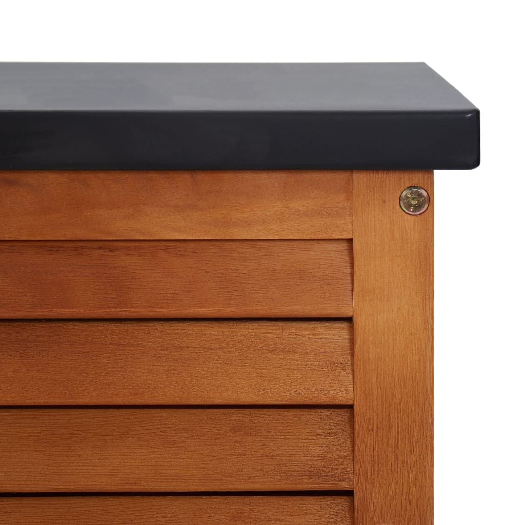 Gartenbox 117X50X55 Cm Eukalyptus Massivholz