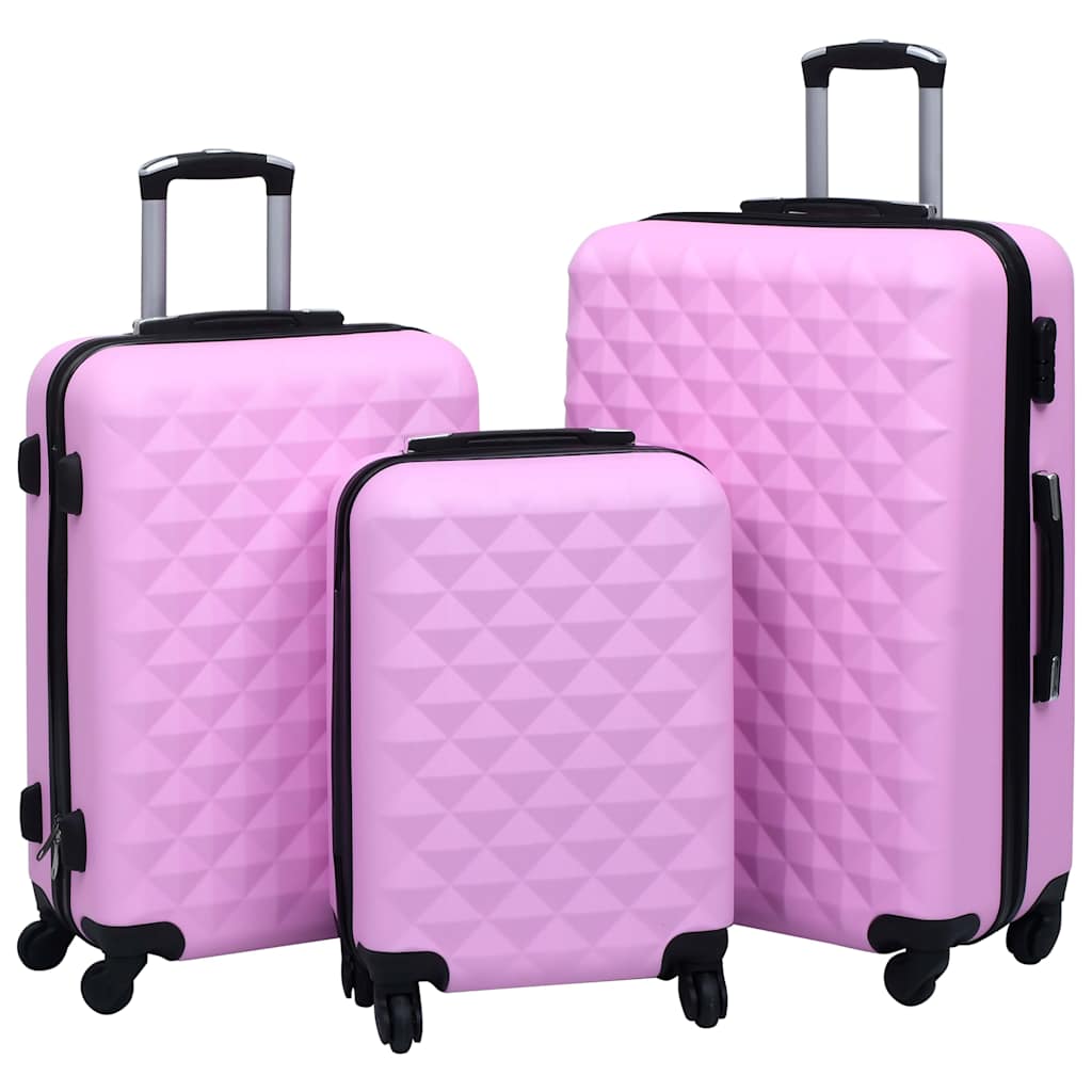 Hartschalen-Trolley-Set | Reisekoffer | Urlaubsgepäck | Rollkoffer | Kofferset