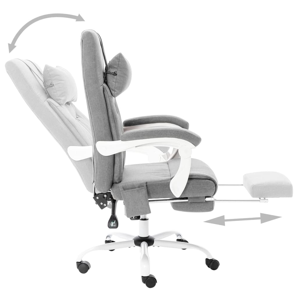 Massage-Bürostuhl Stoff