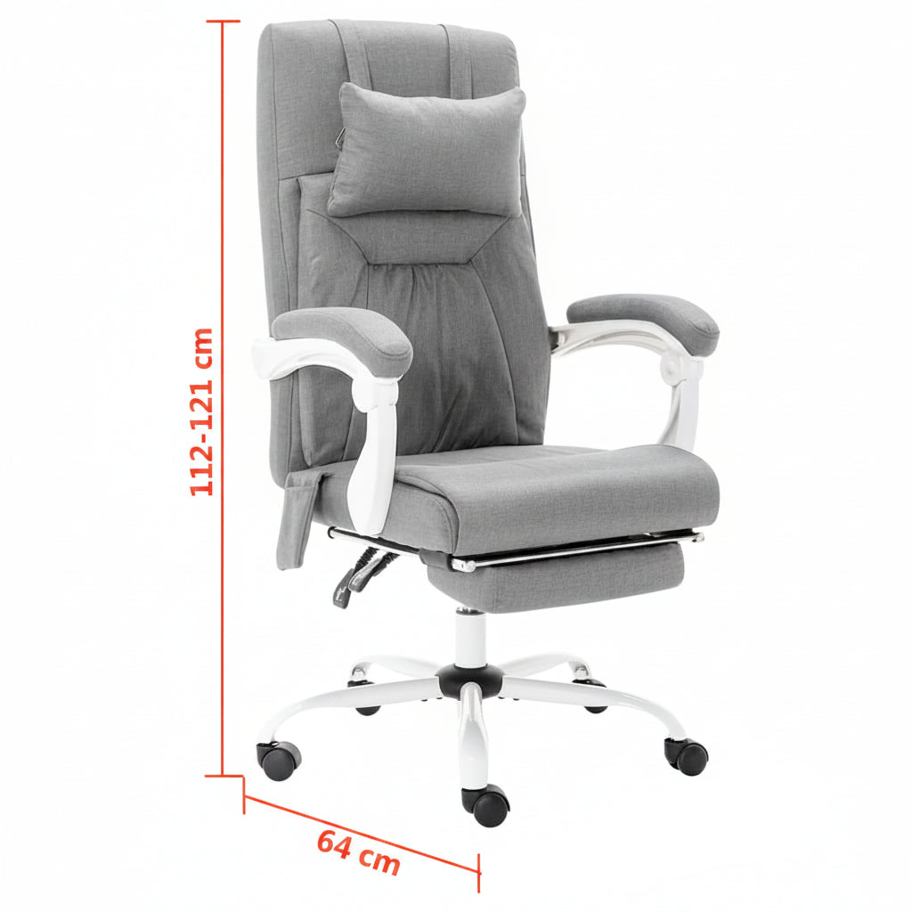 Massage-Bürostuhl Stoff