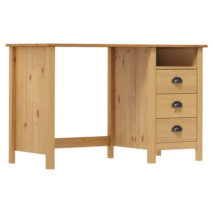 Schreibtisch Hill Mit 3 Schubladen 120X50X74 Cm Kiefernholz