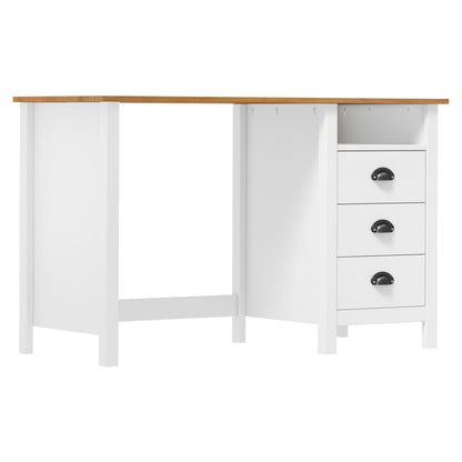Schreibtisch Hill Mit 3 Schubladen 120X50X74 Cm Kiefernholz