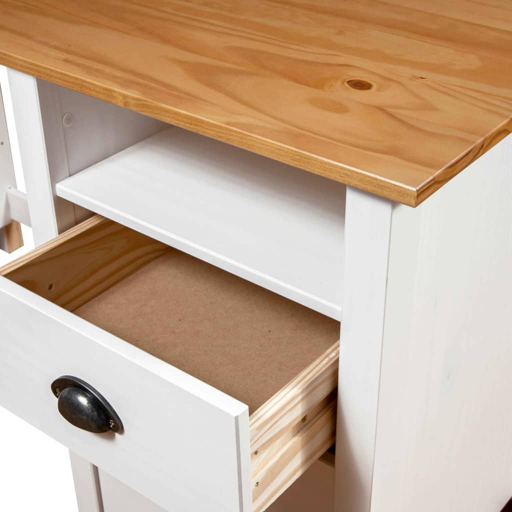 Schreibtisch Hill Mit 3 Schubladen 120X50X74 Cm Kiefernholz
