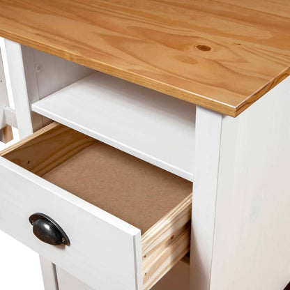 Schreibtisch Hill Mit 3 Schubladen 120X50X74 Cm Kiefernholz